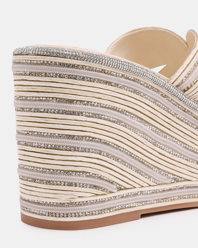 Justice Women Cream Wedges - view 2