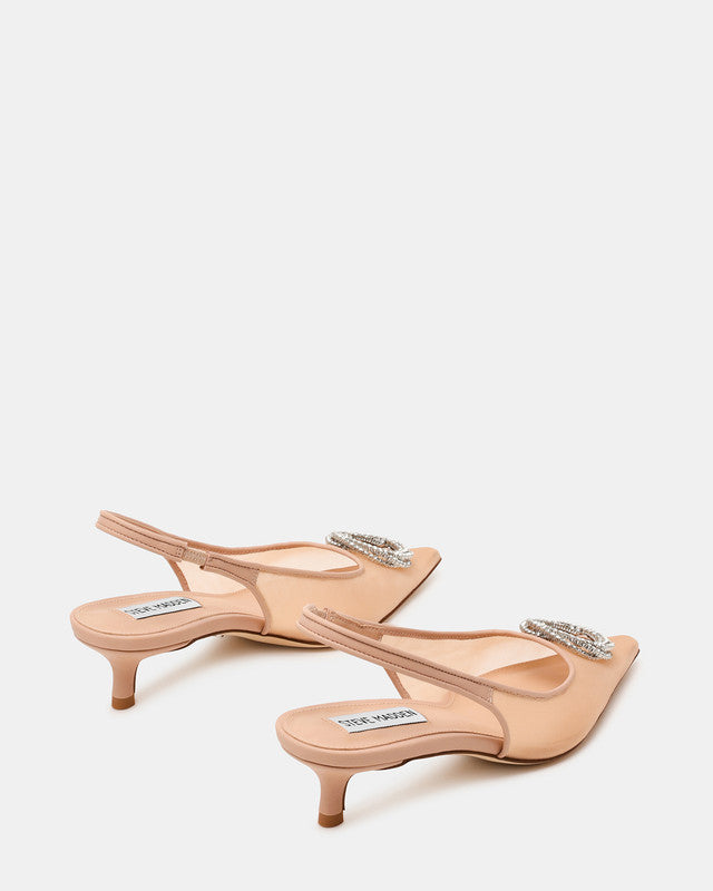 Kaisley Women's Nude Mesh Heeled Sandals - view 3