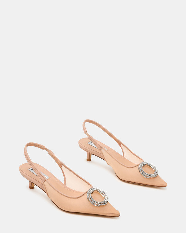 Kaisley Women's Nude Mesh Heeled Sandals - view 2