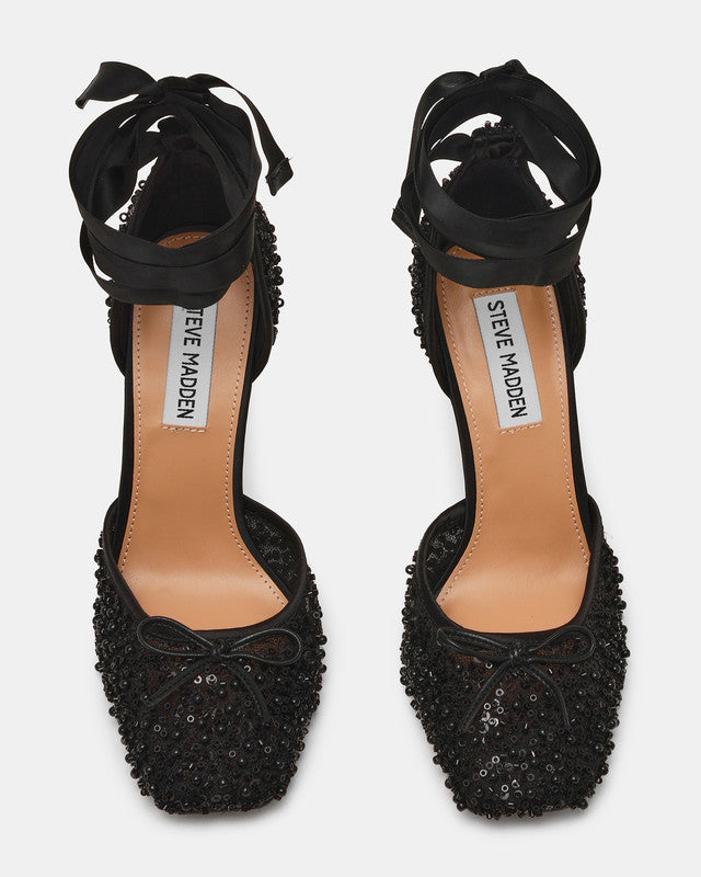 Larina-seq Women's Black Heeled Sandals - view 3