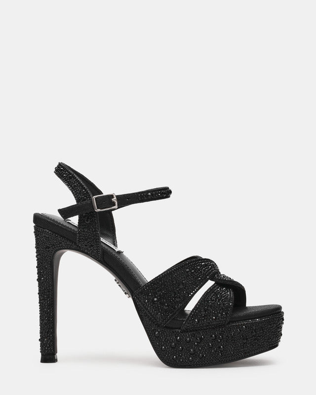 Steve Madden Lavisher-R Women Black Heels, featured product view