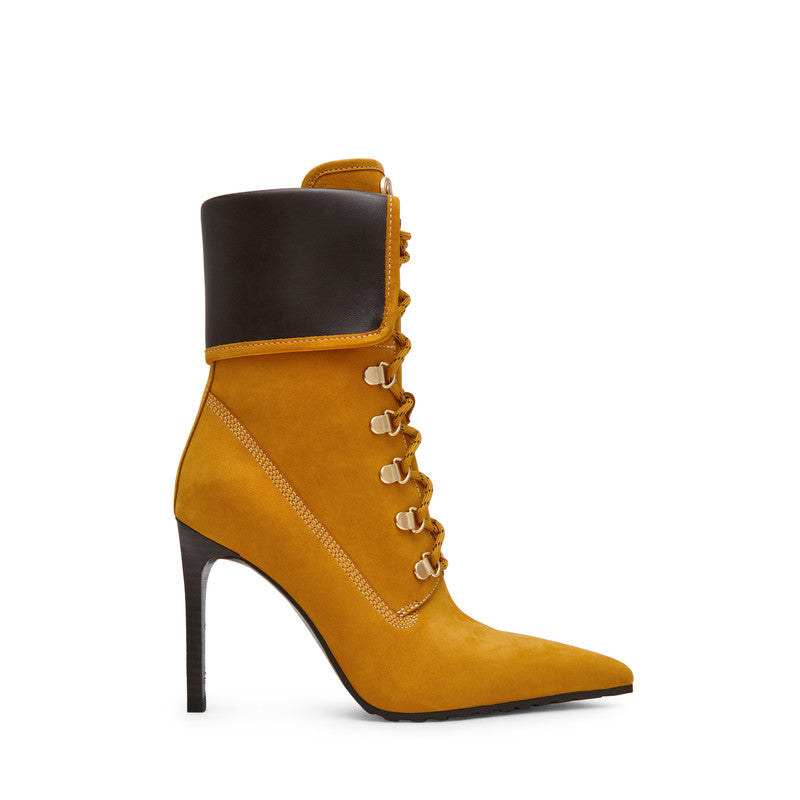 Morals Wheat Nubuck Lace-Up Ankle Boots - view 5