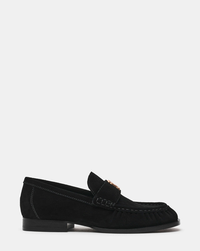 Morgen Women Black Loafers - view 2