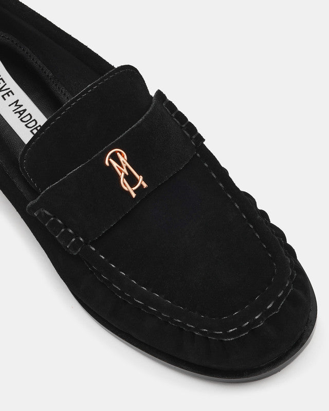 Morgen Women Black Loafers - view 5