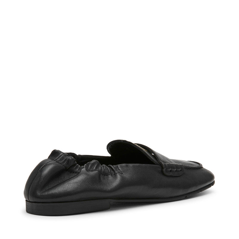 Newbury Black Leather Women's Leather Loafers - view 2