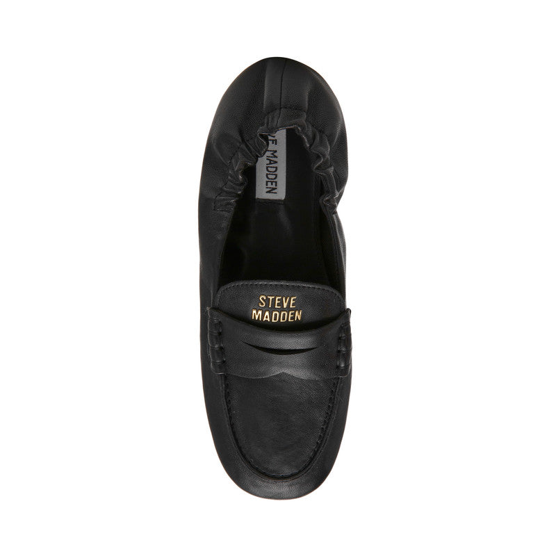 Newbury Black Leather Women's Leather Loafers - view 6