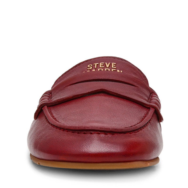 Newbury Dark Cherry Women's Leather Loafers - view 4