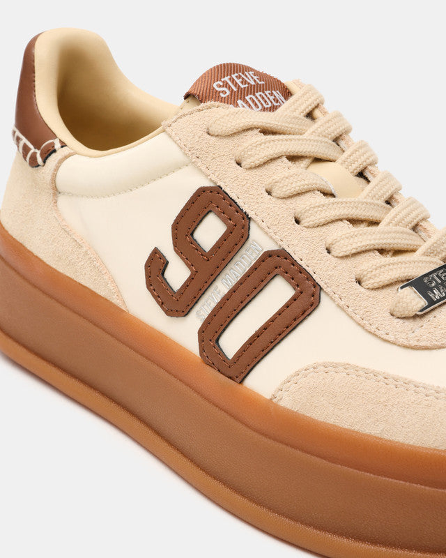 Off-track90 Women's Bone/Brown Low-Top Sneakers - view 3