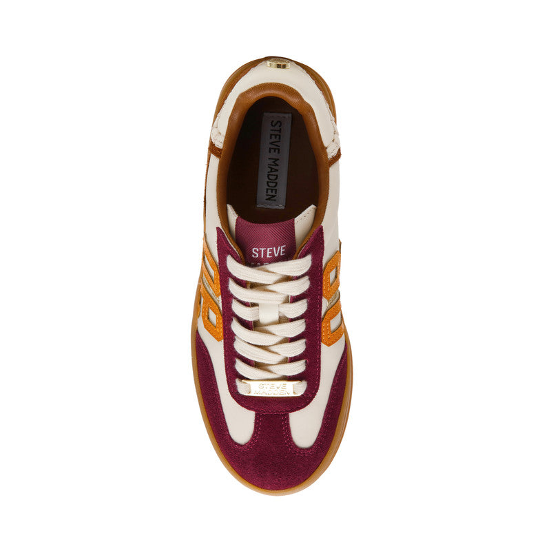 Off-track90 Women's Purple/Bone Low-Top Sneakers – Steve Madden, view 4