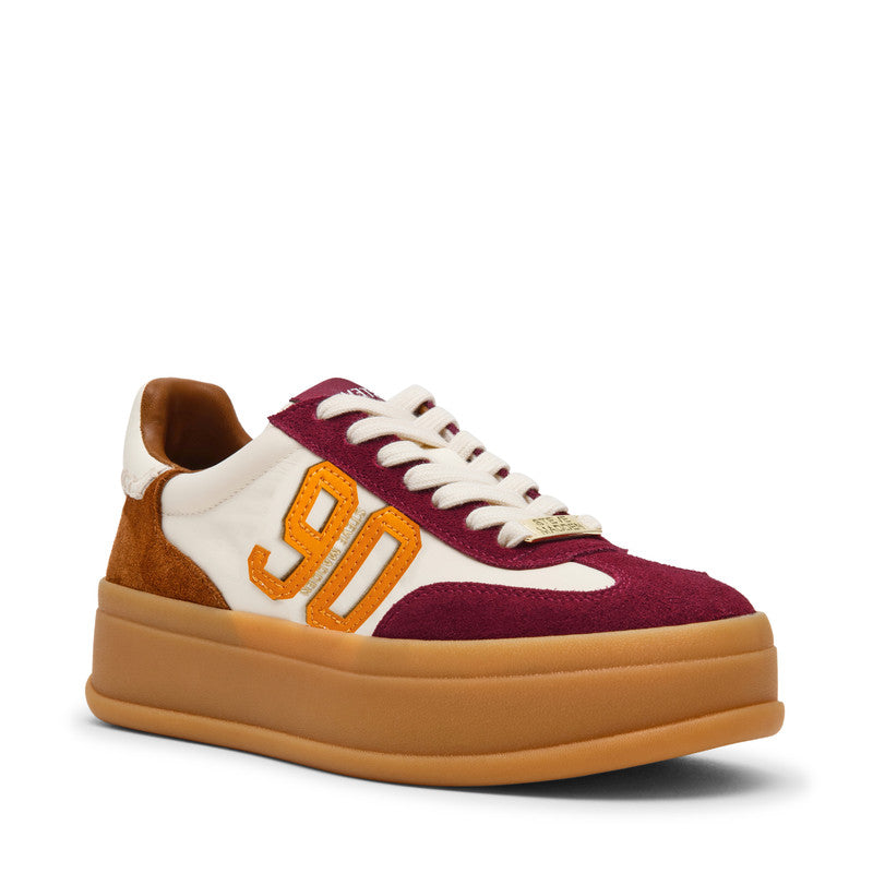 Off-track90 Women's Purple/Bone Low-Top Sneakers – Steve Madden
