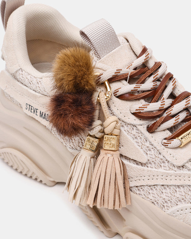 Possession Pp Bone Suede Women's Low-Top Sneakers - view 4