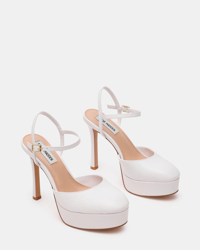 Ravished White Women's Heels - view 4