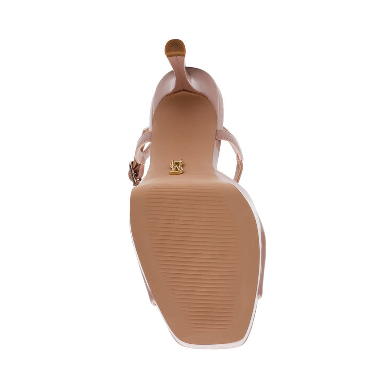 Steve Madden Rekindle Pink Women's Heels, sole view