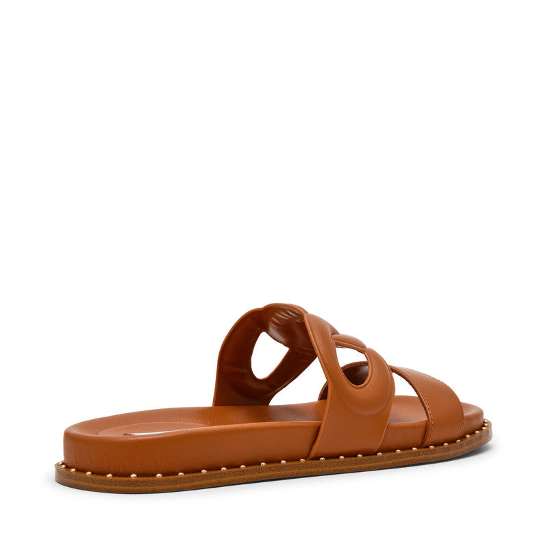 Sandlot Women's Cognac Flat Sandals - view 2