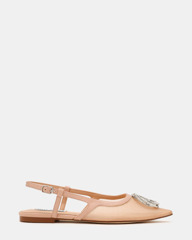 Shantae Women's Blush Mesh Flat Sandals