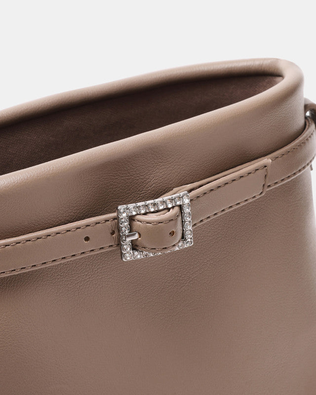 Shocker Women's Taupe Mid-Calf Boots