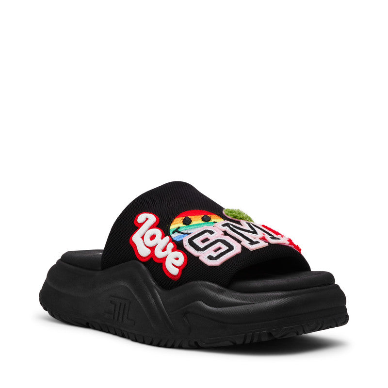 Spanky-P Black Women's Sandals