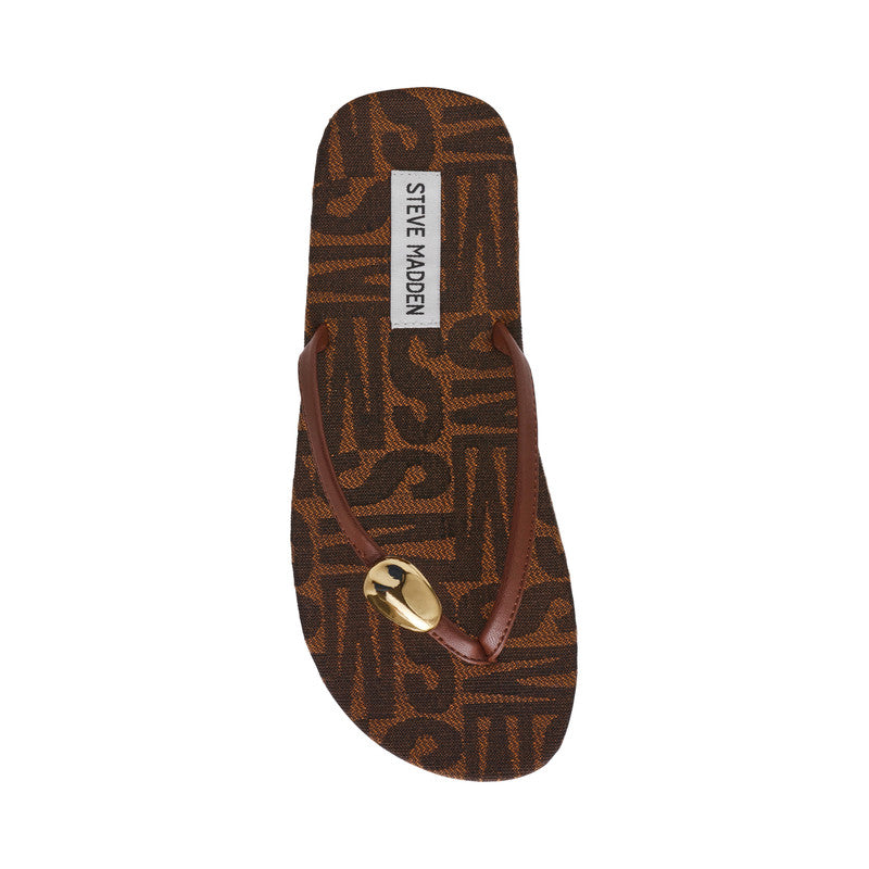 Surfup Women's Brown Multi Flat Sandals - view 4