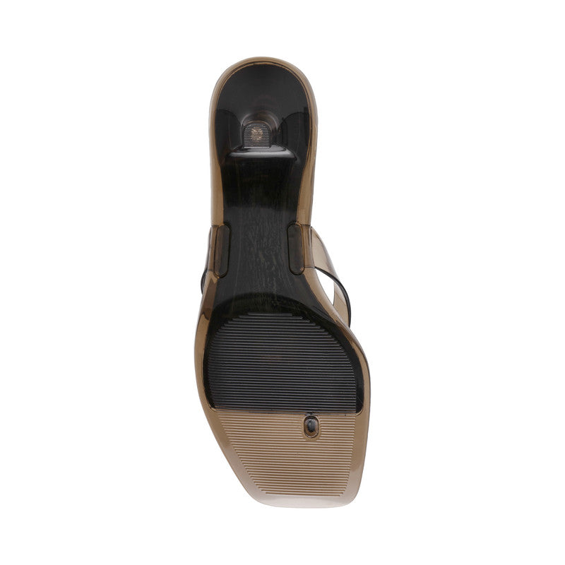 Tracie-J Grey Women's Heel Sandals - view 3