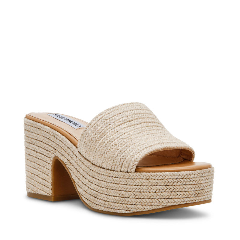 Trippy Women's Natural Heeled Sandals