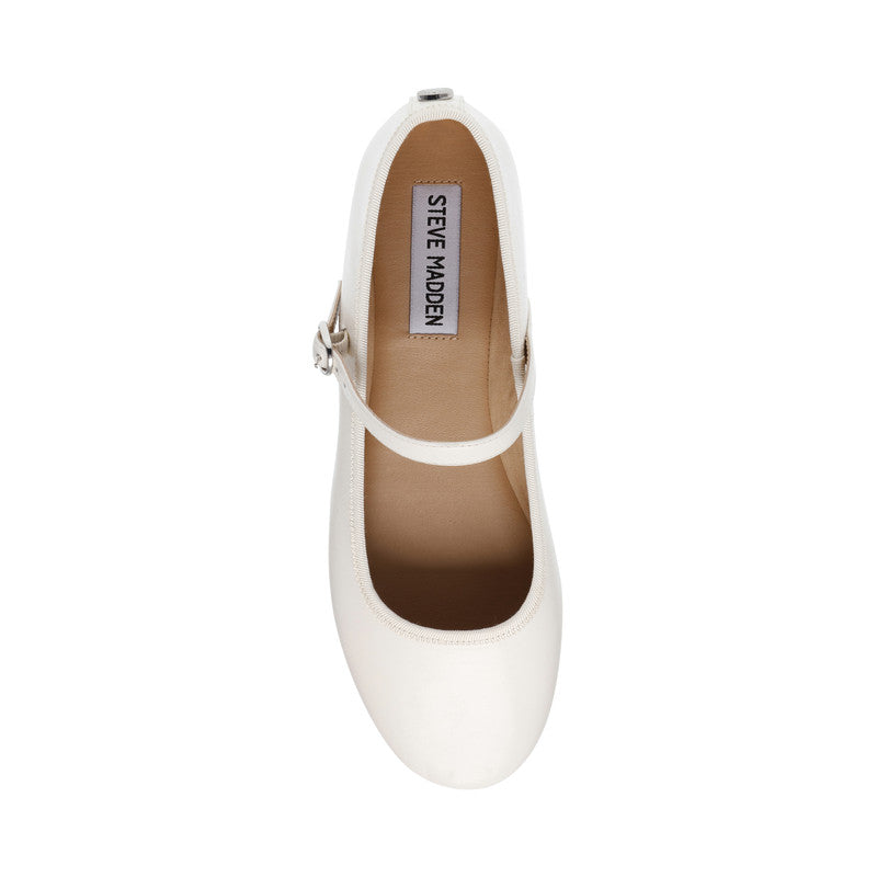Vinetta White Women's Ballerinas