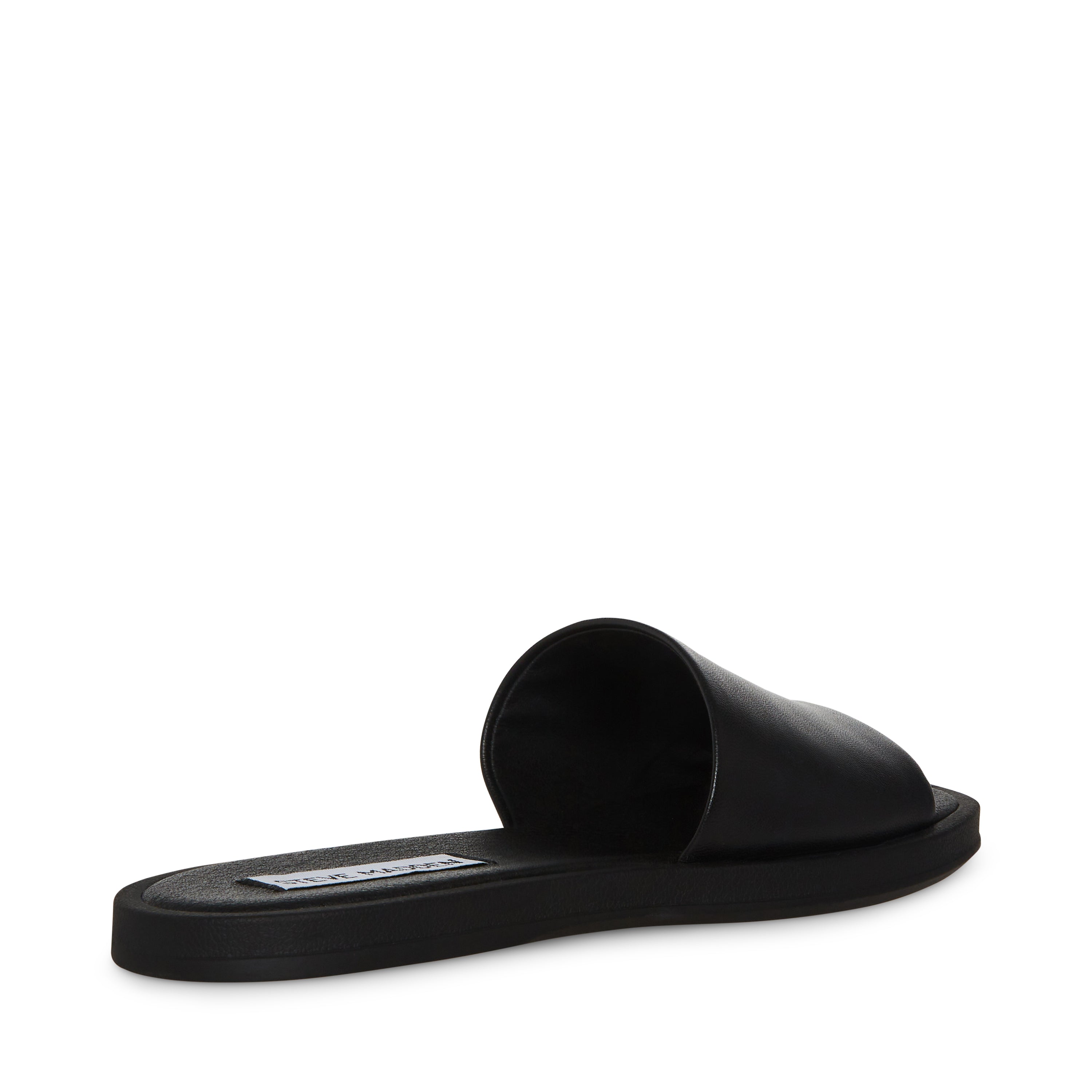 KAYA BLACK FLAT SANDALS