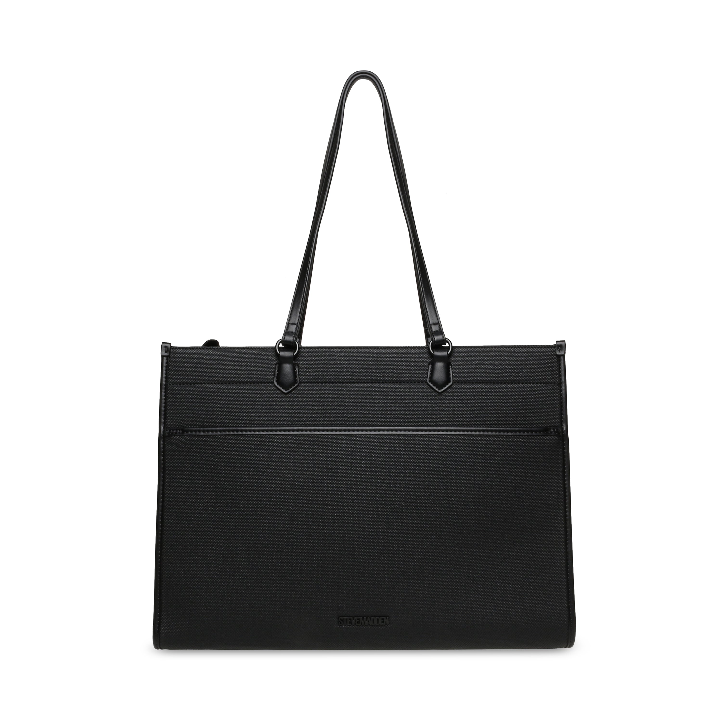 CARRYALL LOGO BLACK TOTE BAG