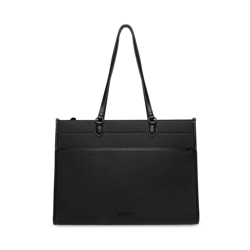 CARRYALL LOGO BLACK TOTE BAG