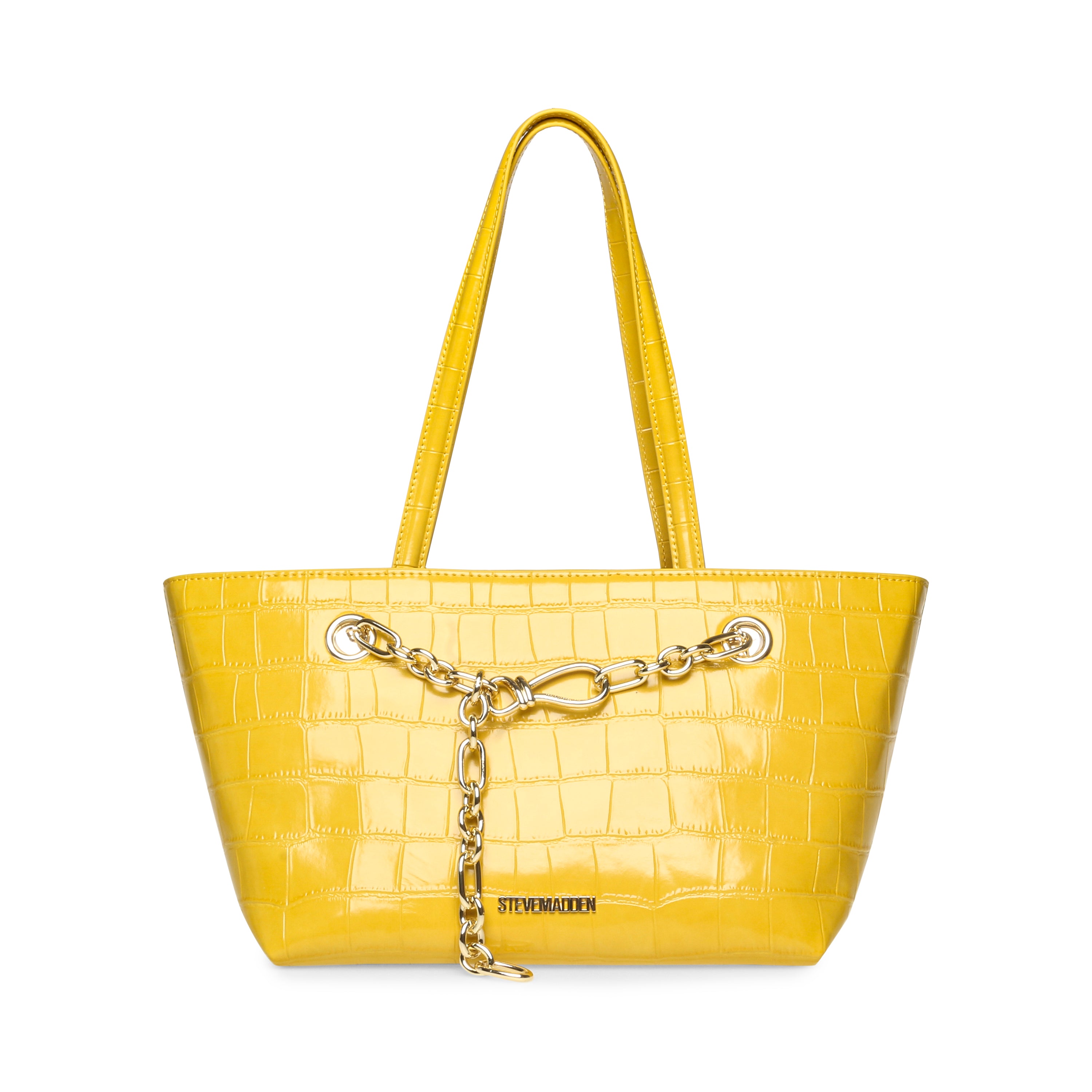 Birina Women's Gold Tote Bag — front view