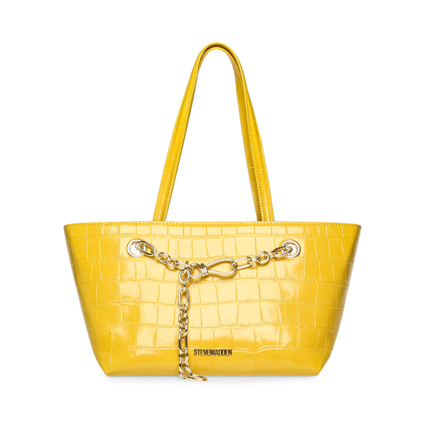 Birina Women's Gold Tote Bag — front view