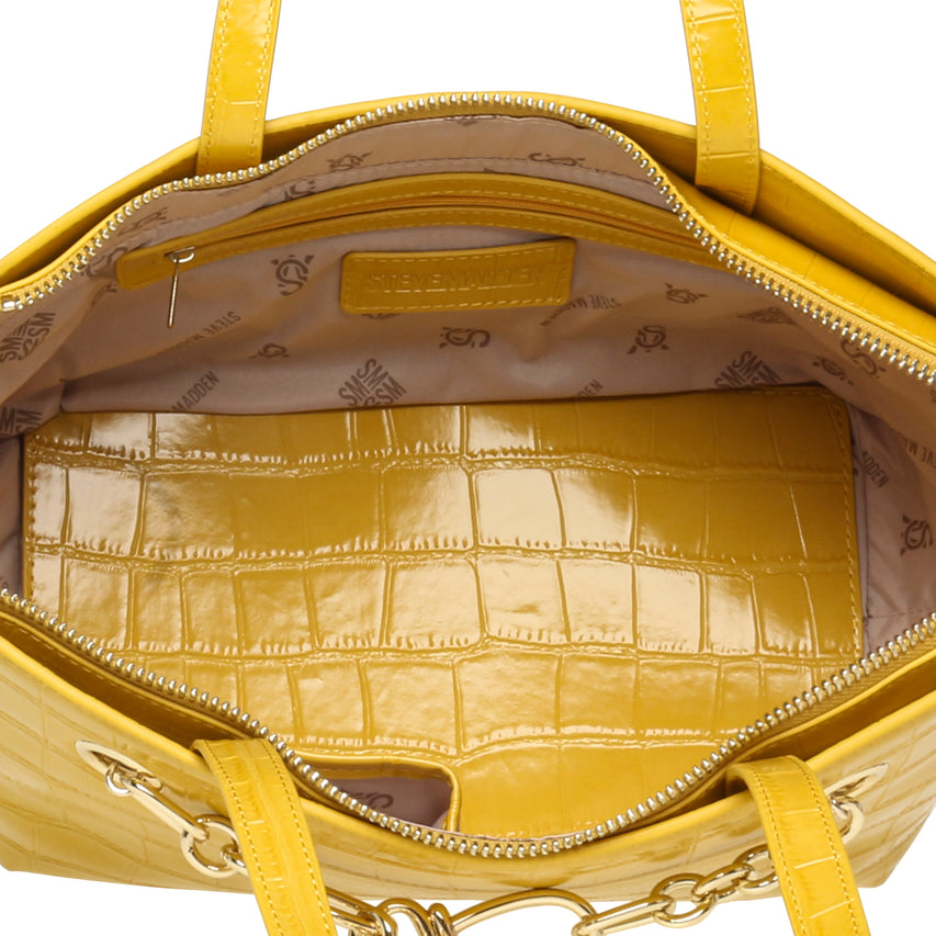Birina Women's Gold Tote Bag — detail view