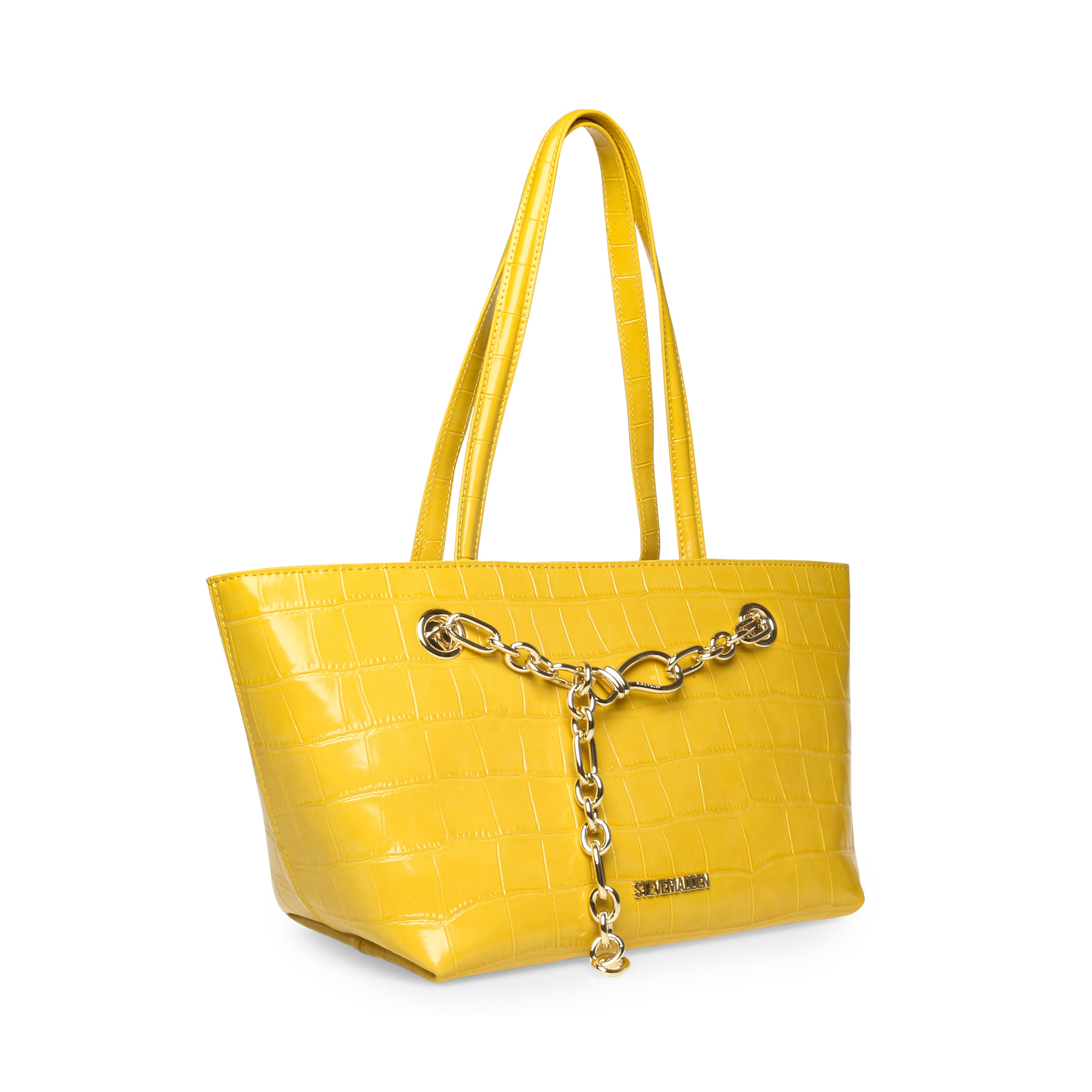 Birina Women's Gold Tote Bag — rear view