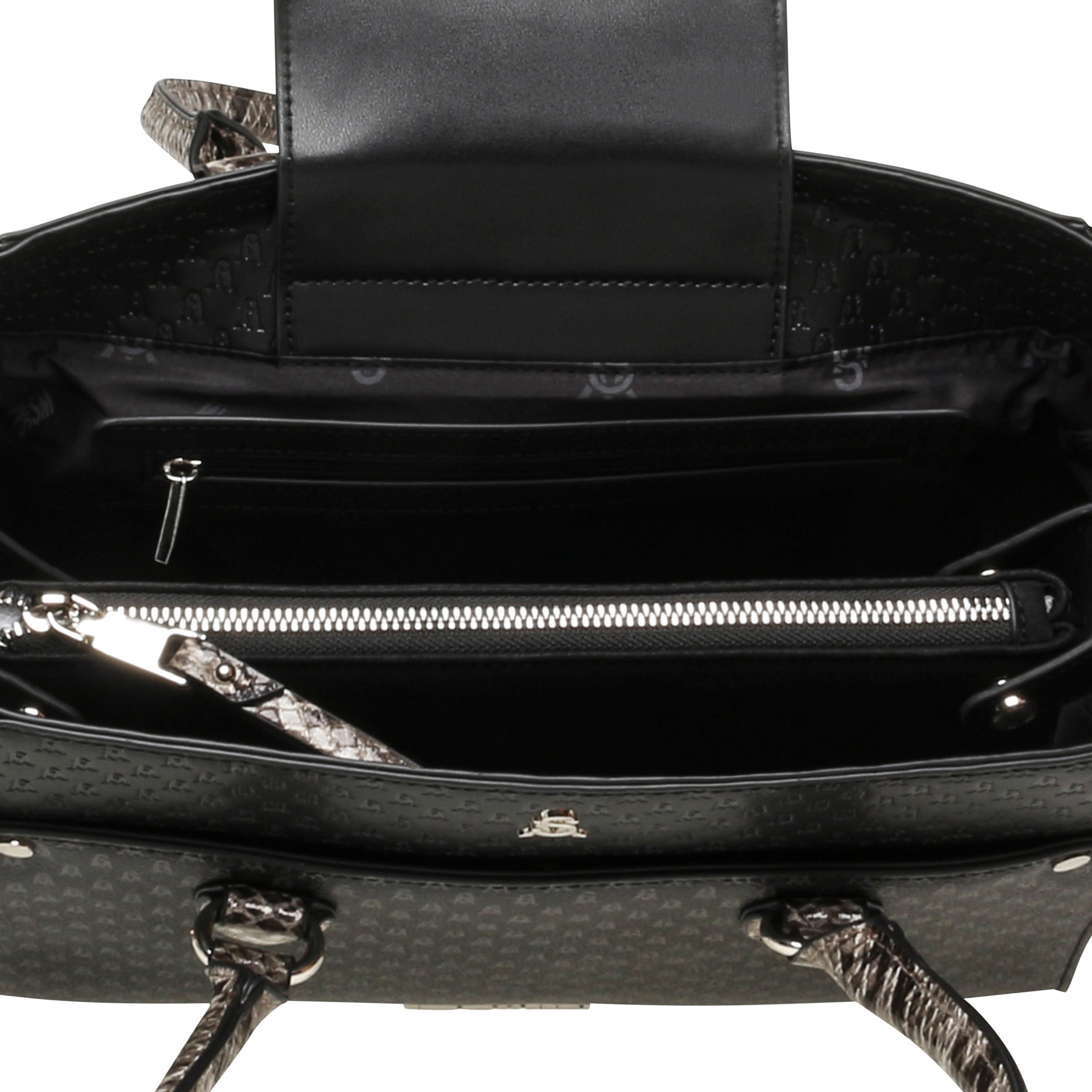 Bmarion Black & Sil Women's Mini Bag BLK/SIL - view 6