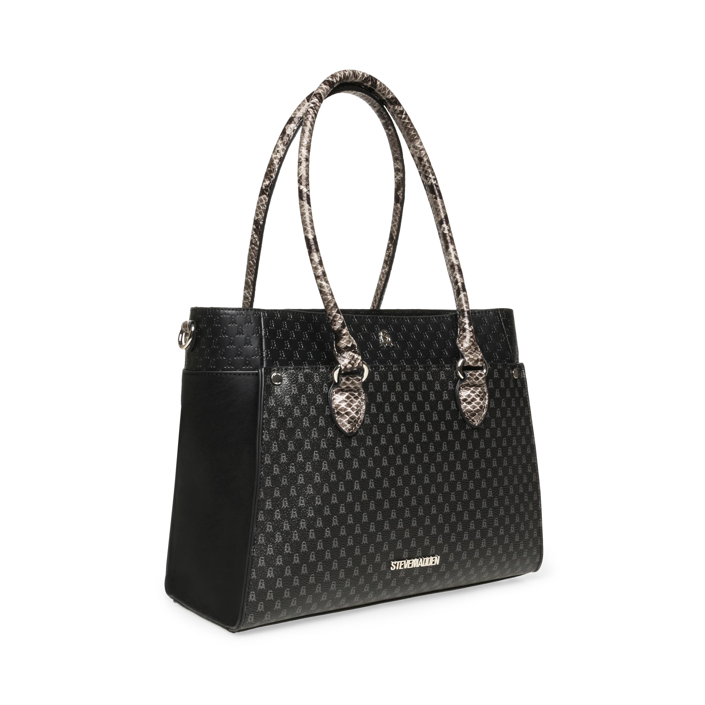 Bmarion Black & Sil Women's Mini Bag BLK/SIL - view 4