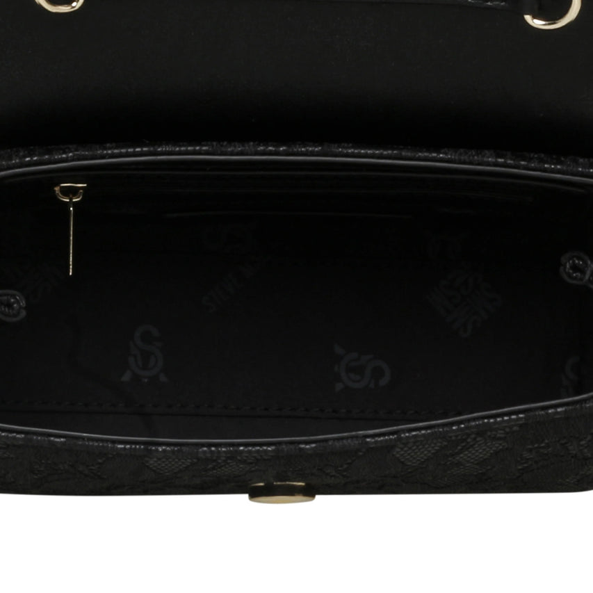 Bnylah Black & Gold Women's Shoulder Bag BLACK/GOLD - view 6
