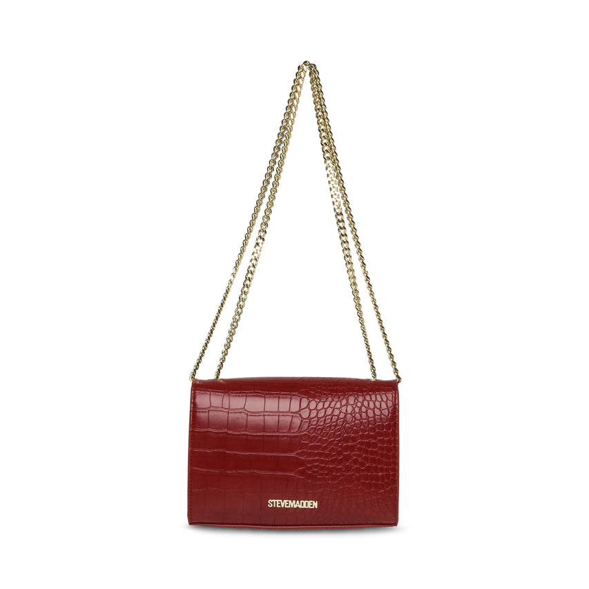 BRAMONIE CHERRY RED CROSSBODY
