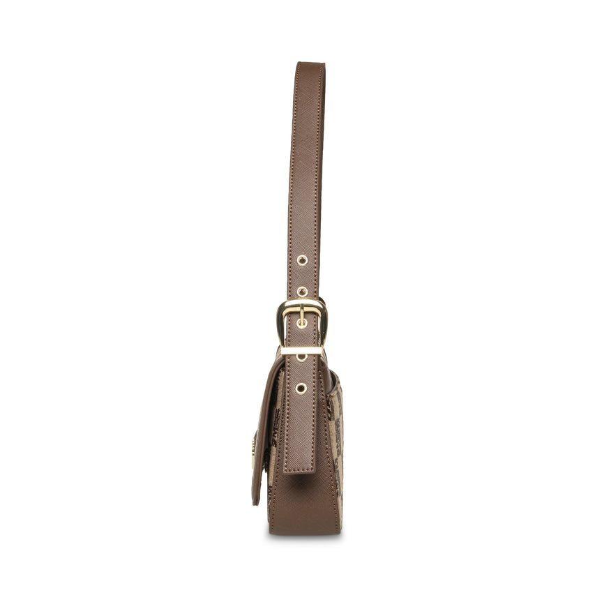 Btwang-14 Women's Brown Gold Shoulder Bag - view 3