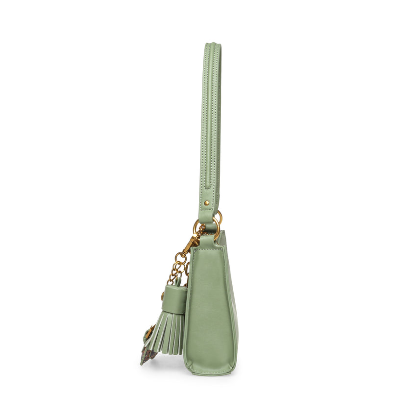 Bmika-C Women's Oil Green Shoulder Bag - view 5