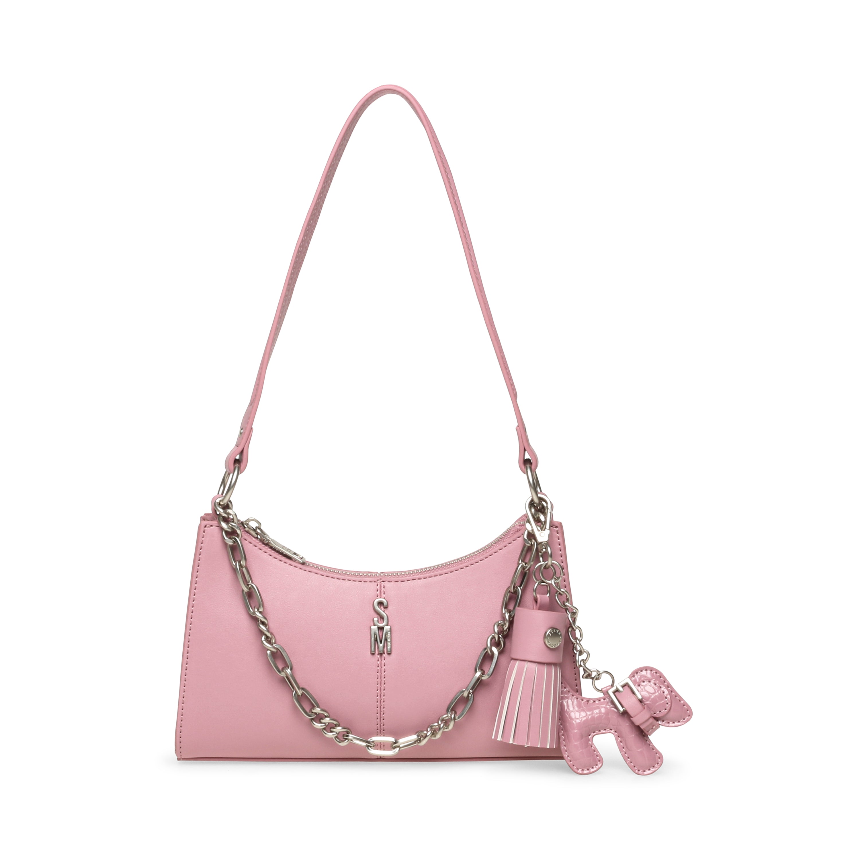 Bmika-C Women's Cosmetic Pink Shoulder Bag
