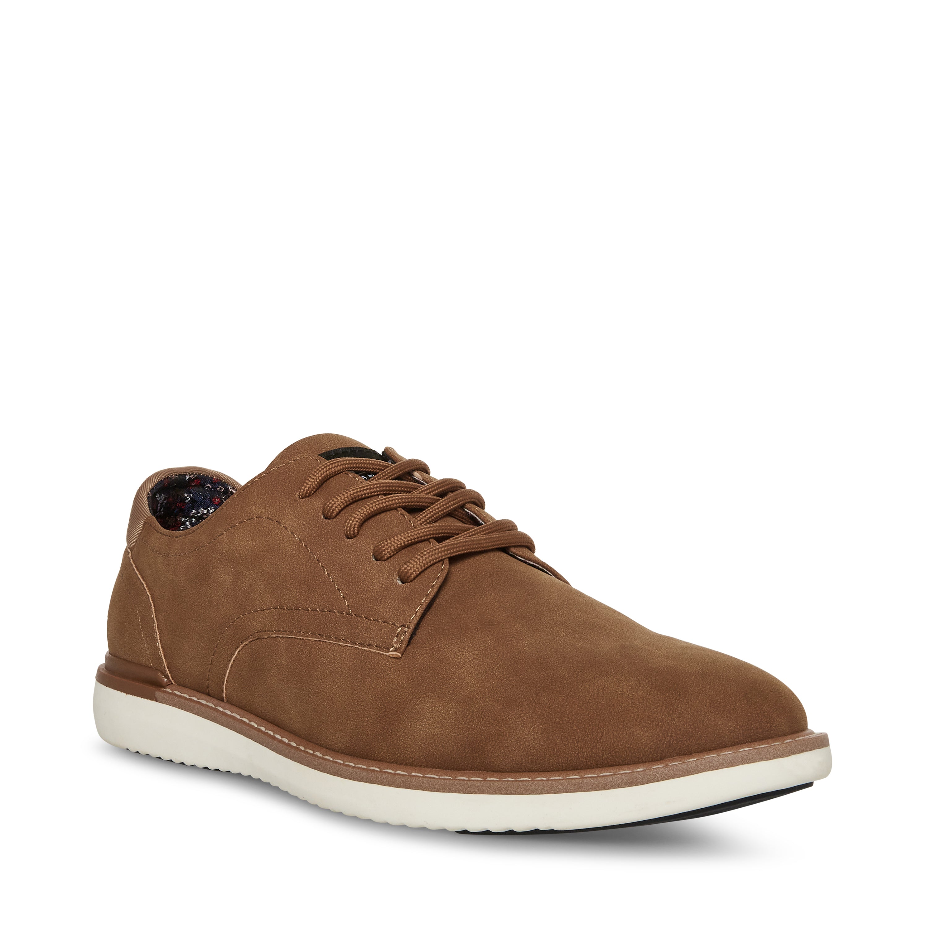 M-DALLAS COGNAC SUEDE FORMAL SHOES
