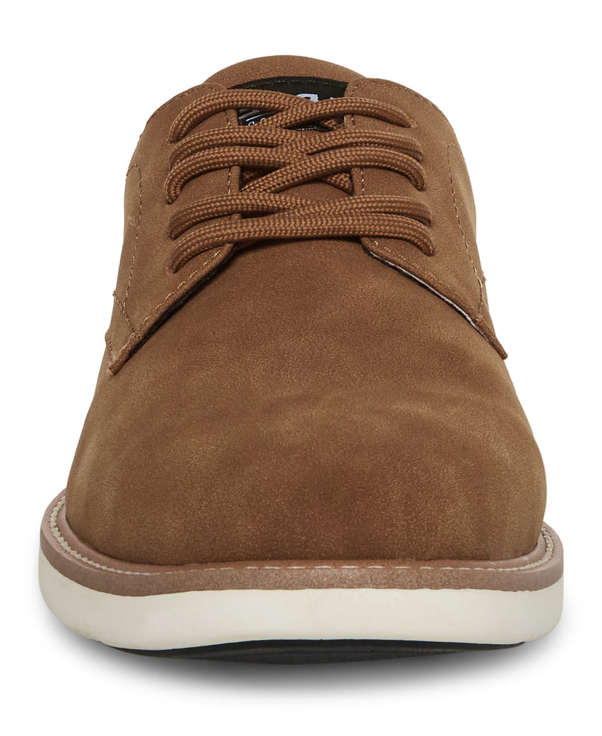 M-DALLAS COGNAC SUEDE FORMAL SHOES - view 3
