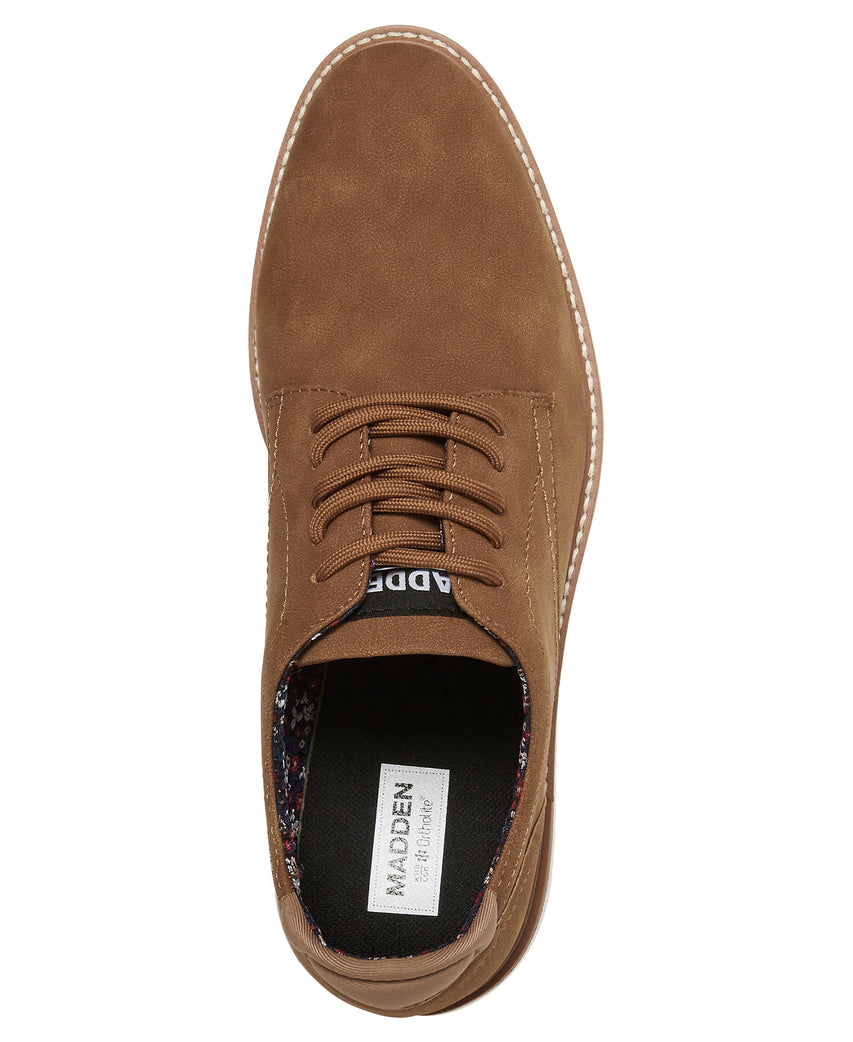 M-DALLAS COGNAC SUEDE FORMAL SHOES - view 5