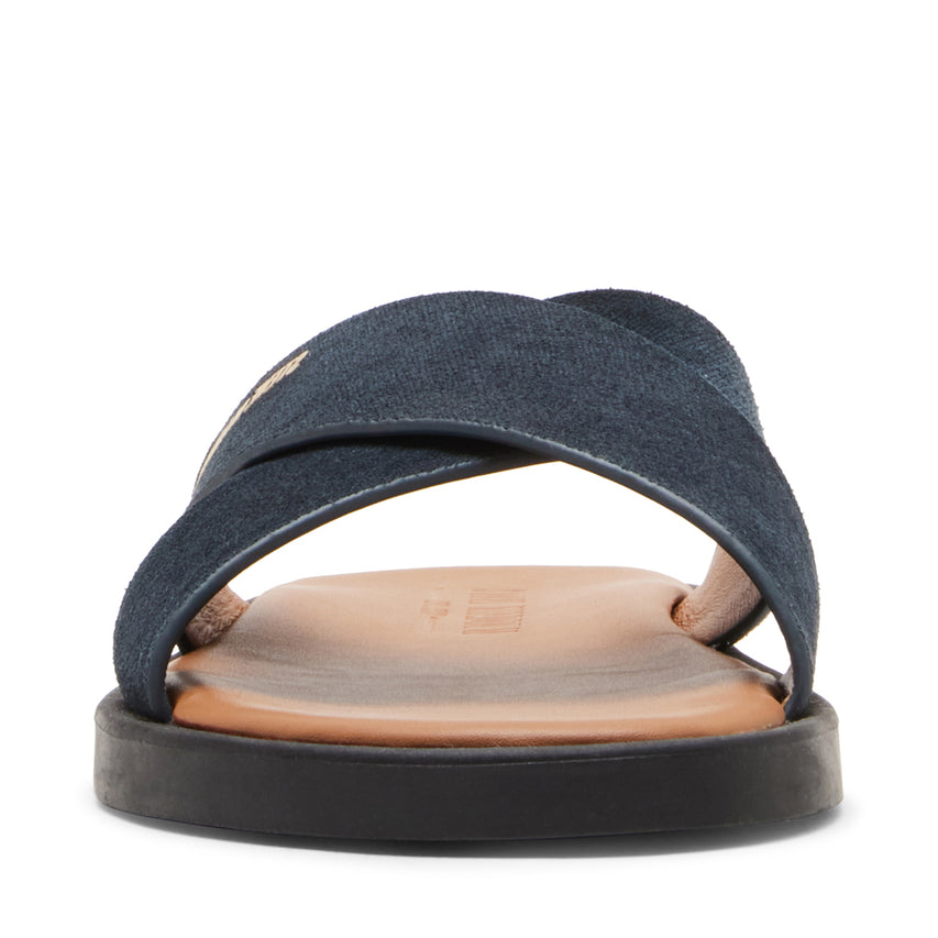 GRANULUAR NAVY SUEDE