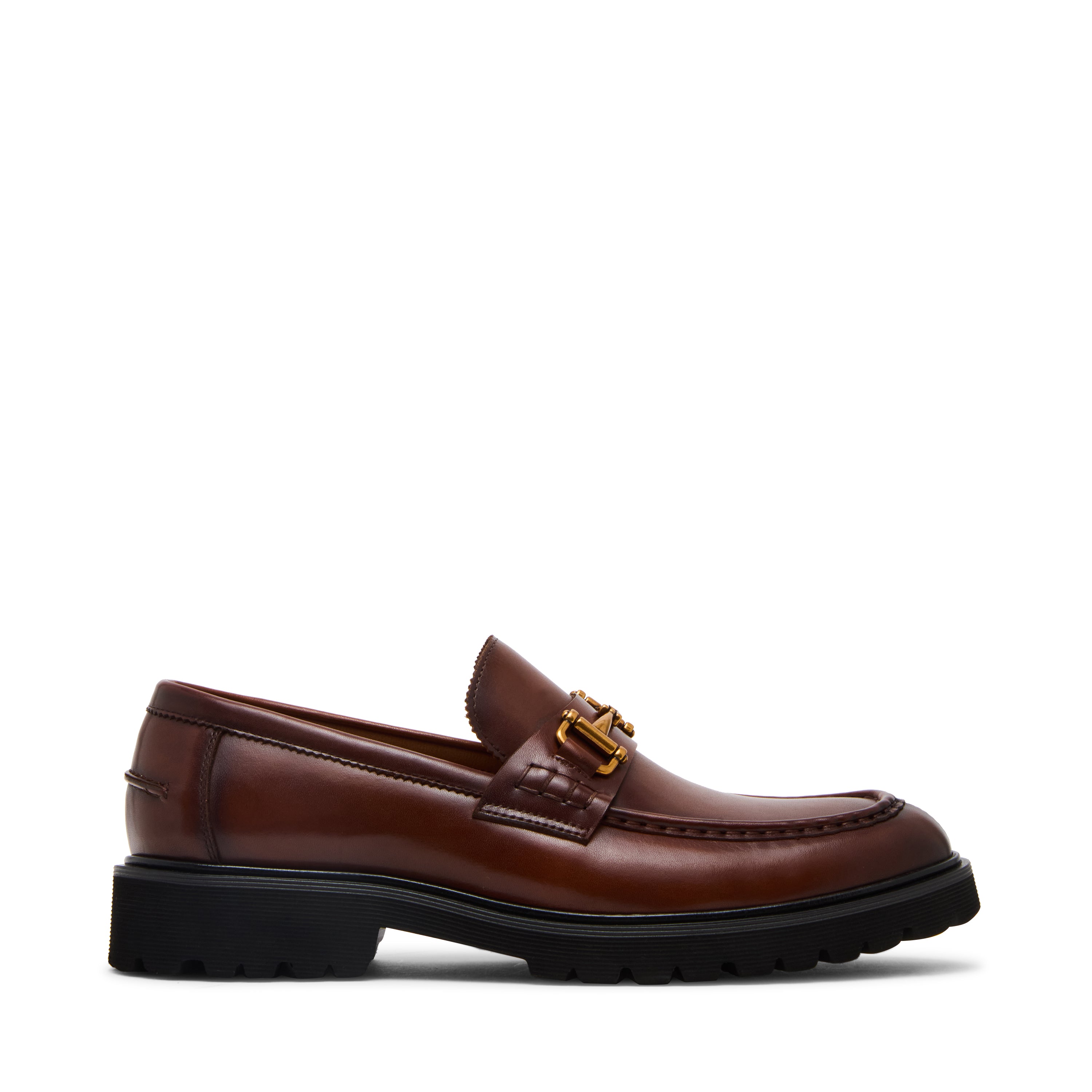 Marlow Tan Leather Men's Formal Slip-On Shoes - view 3
