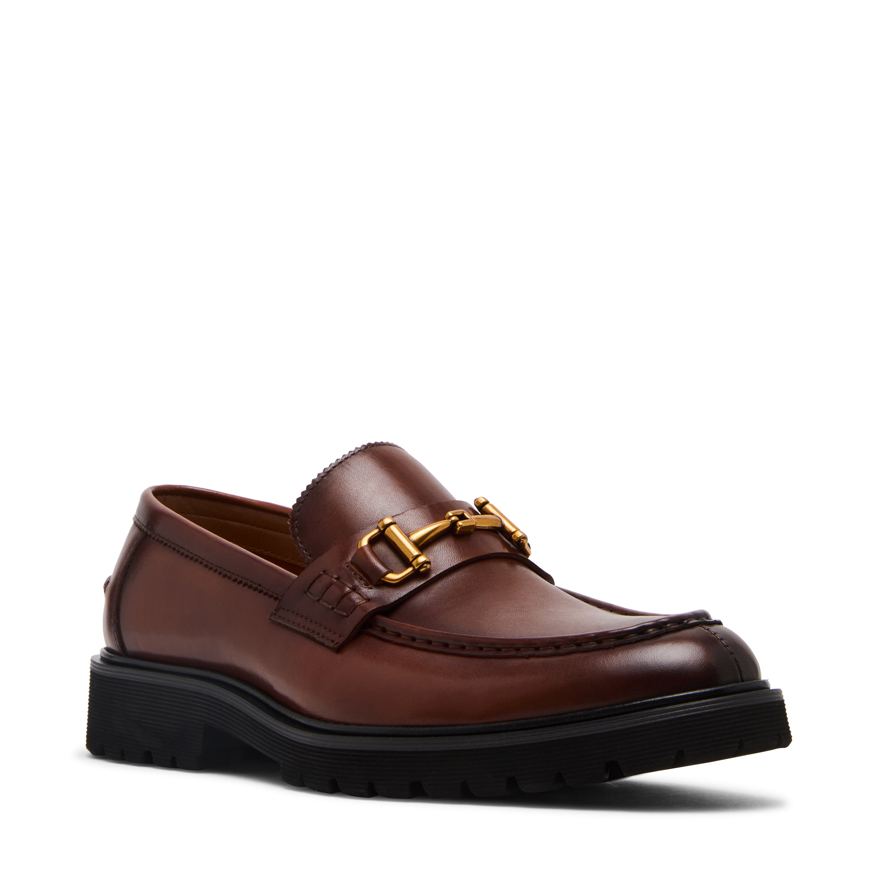Marlow Tan Leather Men's Formal Slip-On Shoes