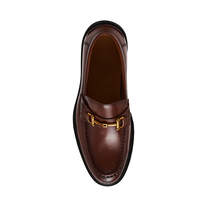 Marlow Tan Leather Men's Formal Slip-On Shoes - view 7