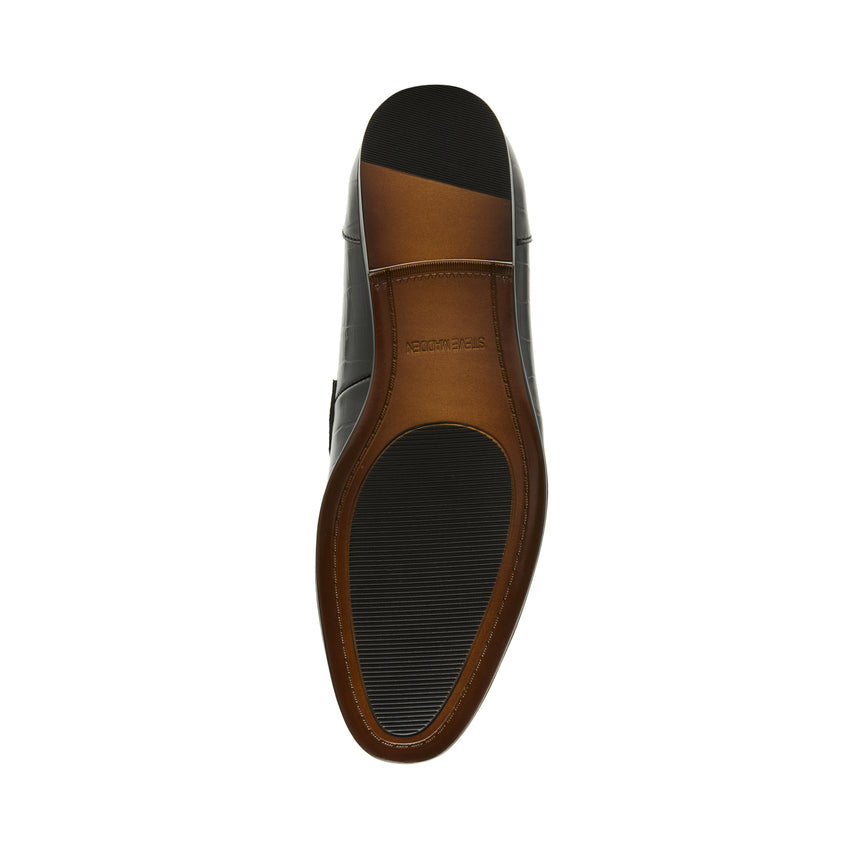 P-DELHAY BLACK CROCO LOAFERS & MOCCASSINS - view 6