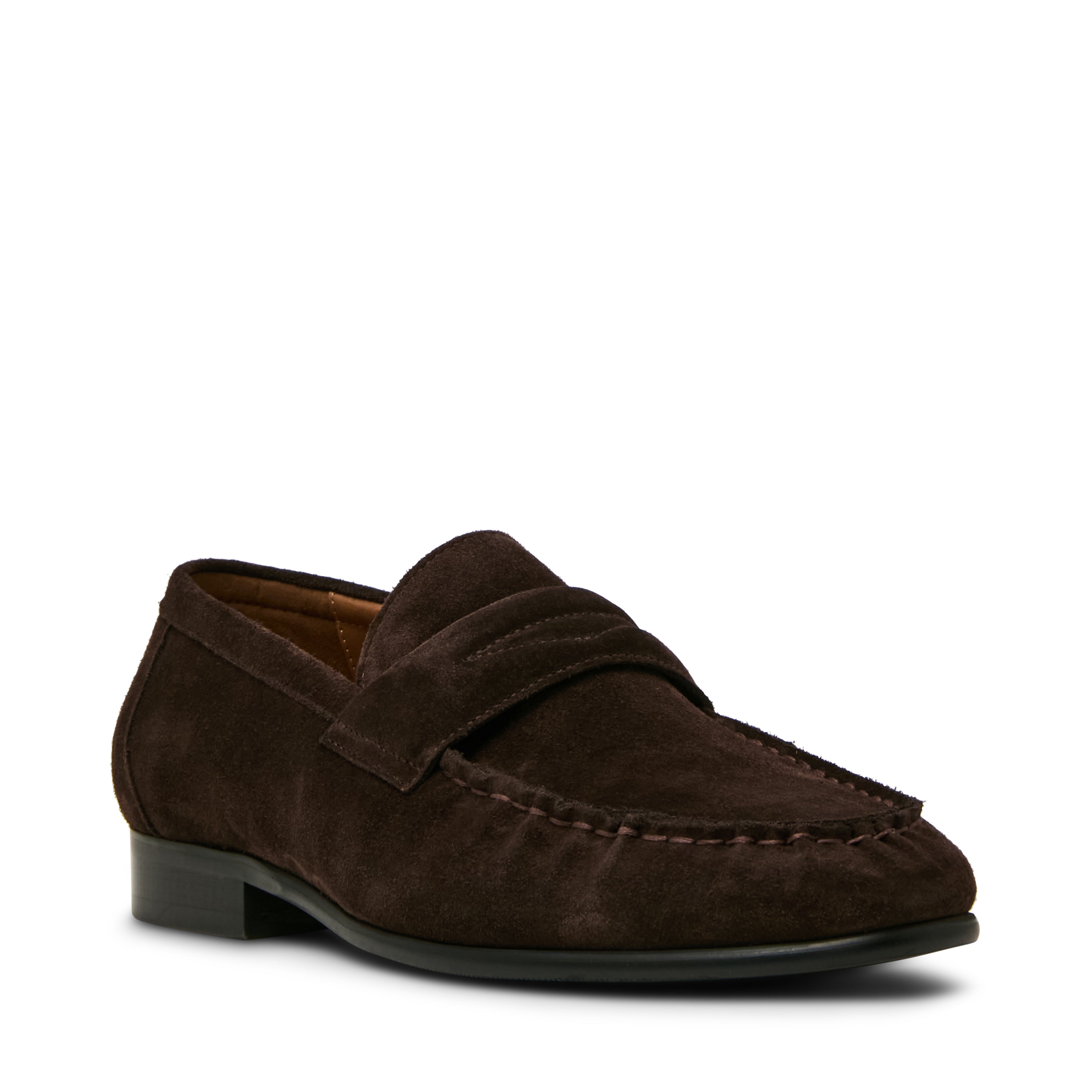 Passage C brown suede loafers
