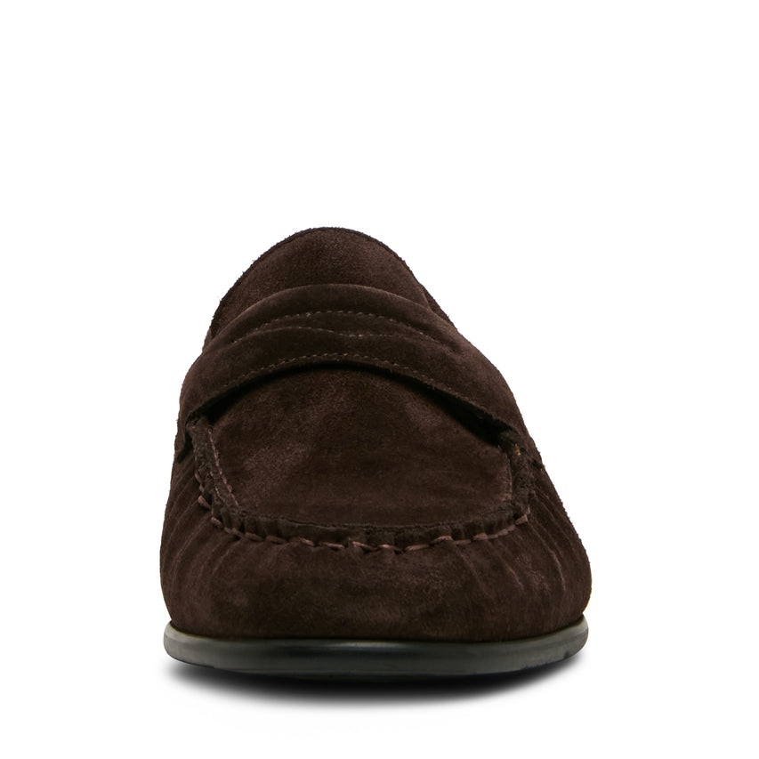 Passage C brown suede loafers - view 3