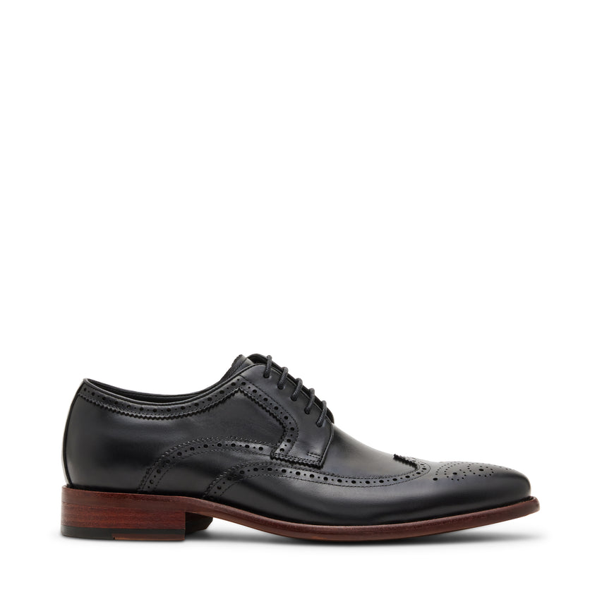 Sprocket-N Men's Black Leather Formal Shoes - view 3